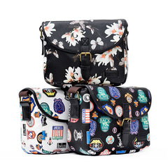 Campus Style Camera Messenger Bag — Compact Crossbody Photography Bag — Water-Resistant Padded Case for DSLR and Mirrorless Cameras