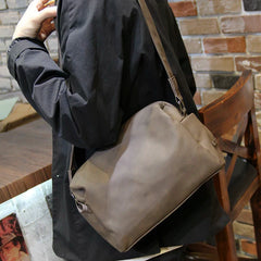 Large Capacity Canvas Messenger Bag - Urban Streetwear Sling for Students & Daily Commute