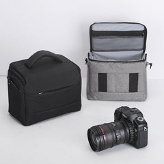 Professional Camera Messenger Bag — Universal Padded Shoulder Case — Water-Resistant Photography Bag for Canon, Nikon, and Sony DSLR/Mirrorless Cameras