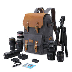 Professional High-Capacity Camera & Drone Backpack — Waterproof Anti-Theft Photography Bag for SLR/Mirrorless Systems and Laptops