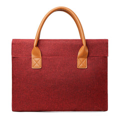 Cross-Border New Fashion Laptop Bag Business 15.6 Laptop Bag Light And Simple Men'S Briefcase