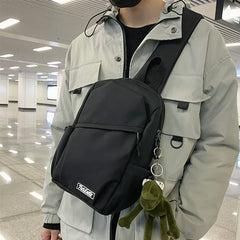 Minimalist Urban Sling Bag - Large Capacity Water-Resistant Crossbody Chest Pack for Men & Boys