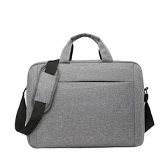 Universal Slim Business Laptop Bag — Professional Shoulder Briefcase for 13.3", 14", and 15.6" Notebooks — Lightweight Unisex Commuter Bag for Men & Women
