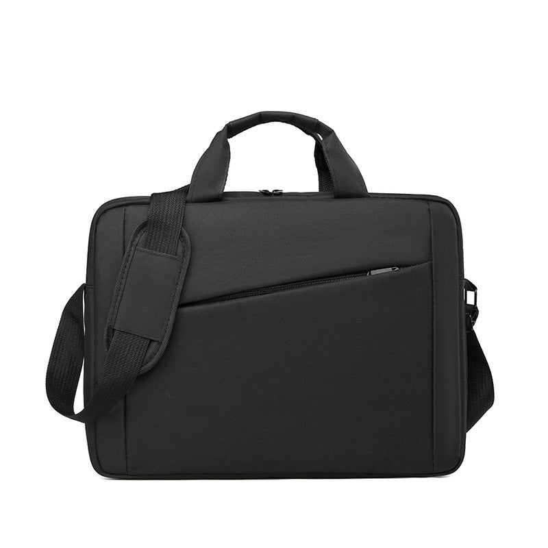 Universal Slim Business Laptop Bag — Professional Shoulder Briefcase for 13.3", 14", and 15.6" Notebooks — Lightweight Unisex Commuter Bag for Men & Women