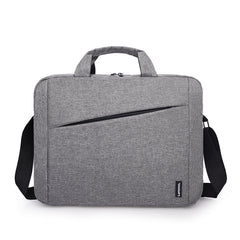 Professional Large Capacity Laptop Briefcase — Water-Resistant Business Casual Messenger Bag — Multi-Pocket Shoulder Bag for 15.6" Notebooks