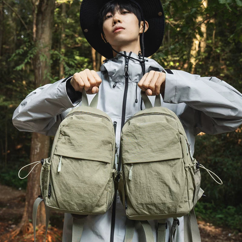 Ultra-Lightweight Nylon Outdoor Sling - Multifunctional Men's & Women's Sports Chest Bag for Hiking & Mountaineering