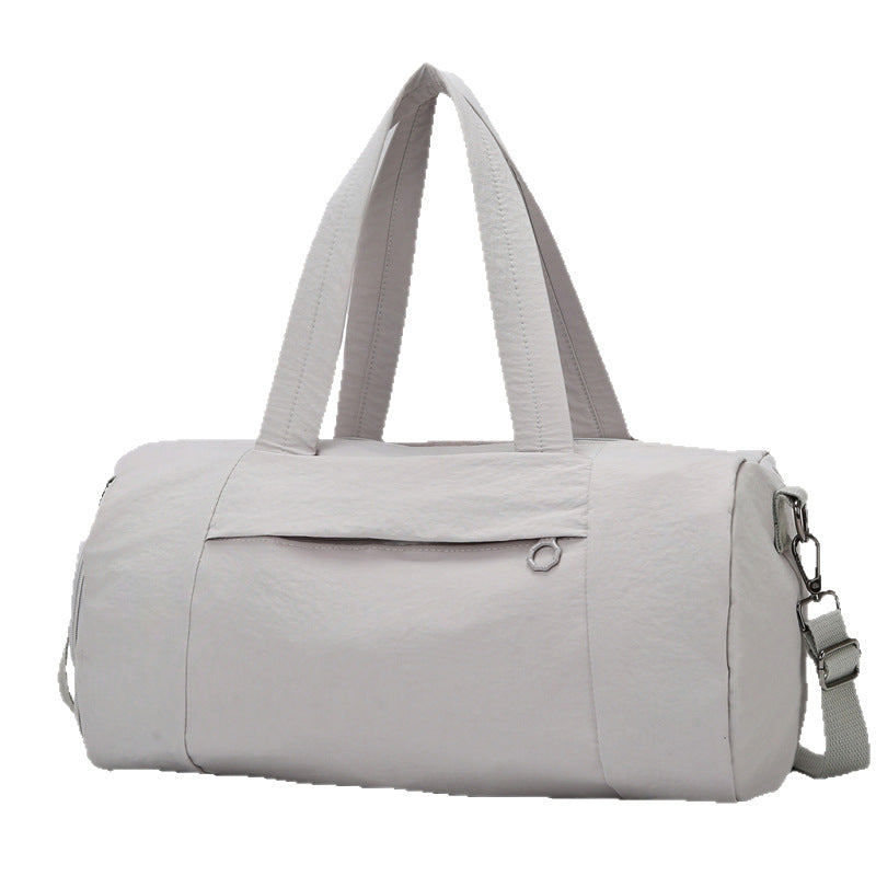 Water-Resistant Large Duffel Bag - Spacious Travel Tote with Shoe Compartment for Gym, Yoga, and Weekend Getaways