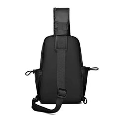 Water-Repellent Multifunctional Sling Bag - Compact Urban Chest Pack & Casual Sports Crossbody for Men