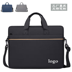 Professional 15.6" - 16" Laptop Briefcase — Large Capacity Business Shoulder Bag — Ready-to-Ship Standard Men's Work Bag for Office & Travel