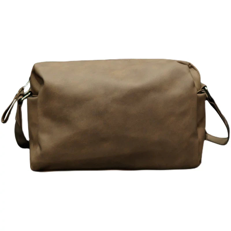 Large Capacity Canvas Messenger Bag - Urban Streetwear Sling for Students & Daily Commute