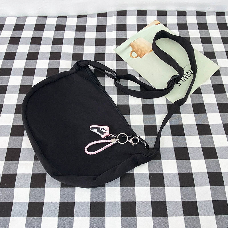 Durable Canvas Messenger Bag - Versatile Multi-Pocket Sling Bag for Students & Daily Commute