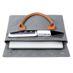 Cross-Border New Fashion Laptop Bag Business 15.6 Laptop Bag Light And Simple Men'S Briefcase
