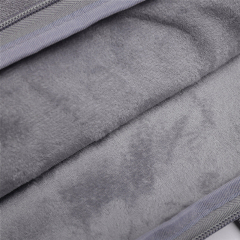 Minimalist Oxford Cloth Business Briefcase — Sleek 15.6" Laptop Handbag — Professional Men's Document Bag & Commuter Computer Case