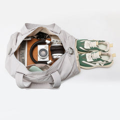 Water-Resistant Large Duffel Bag - Spacious Travel Tote with Shoe Compartment for Gym, Yoga, and Weekend Getaways