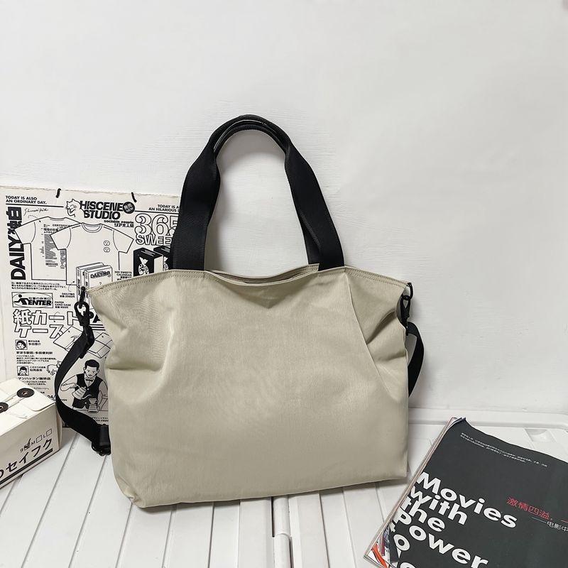 Water-Resistant Nylon Messenger Bag - 15.6-inch Laptop Shoulder Bag for Gym, Business, and Short Travel