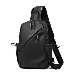 Water-Repellent Multifunctional Sling Bag - Compact Urban Chest Pack & Casual Sports Crossbody for Men