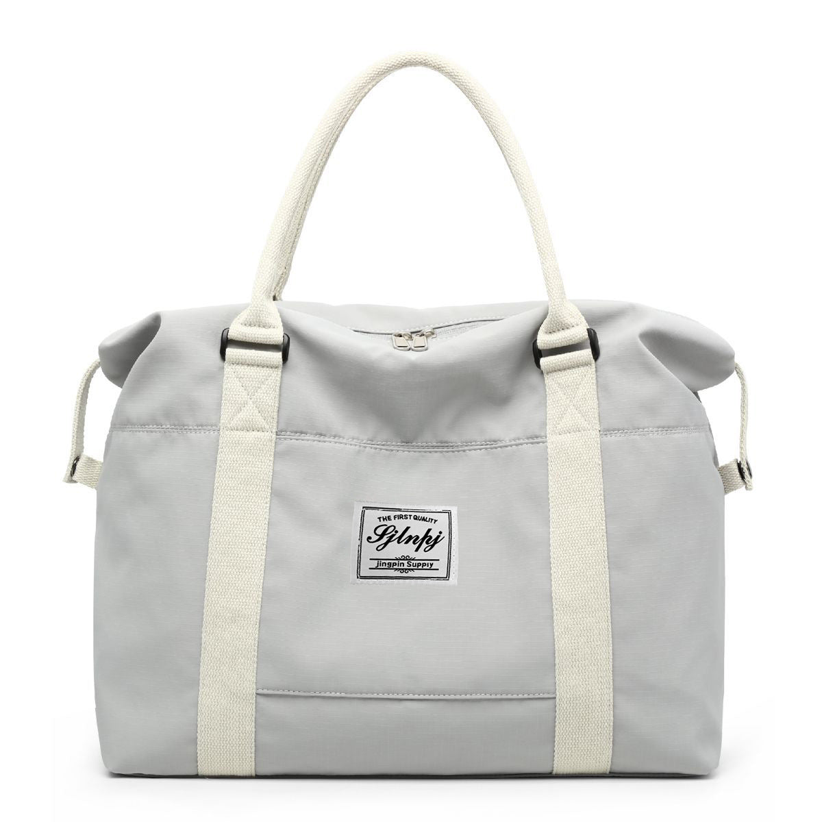 Water-Resistant Weekender Bag with Shoe Compartment - Large Capacity Travel Duffel for Business, Gym, and Maternity Hospital Stays