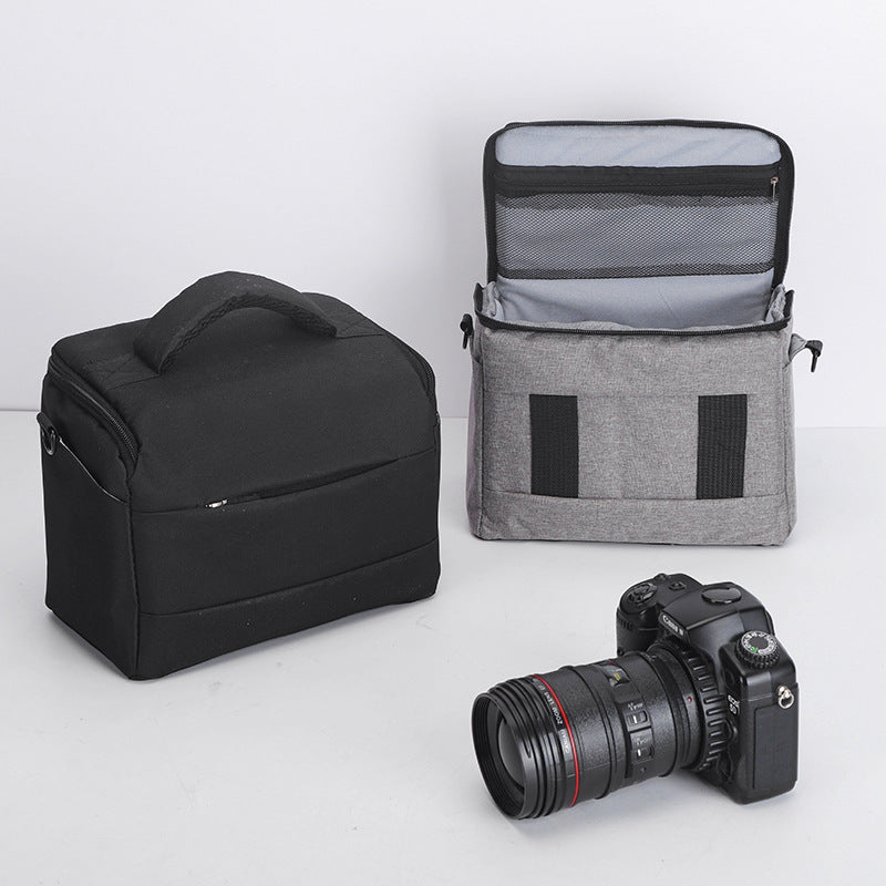 Professional Camera Messenger Bag — Universal Padded Shoulder Case — Water-Resistant Photography Bag for Canon, Nikon, and Sony DSLR/Mirrorless Cameras