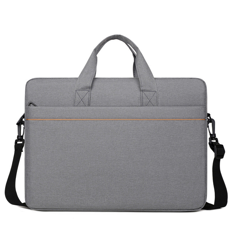 Professional 15.6" - 16" Laptop Briefcase — Large Capacity Business Shoulder Bag — Ready-to-Ship Standard Men's Work Bag for Office & Travel