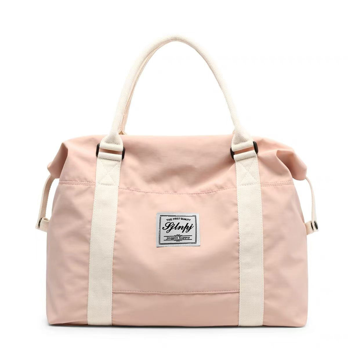 Water-Resistant Weekender Bag with Shoe Compartment - Large Capacity Travel Duffel for Business, Gym, and Maternity Hospital Stays