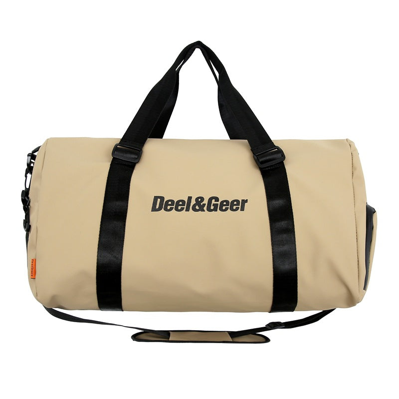 Water-Resistant Weekender Bag with Dry-Wet Separation - Large Capacity Travel Duffel for Gym, Business Trips, and Maternity Hospital Stays