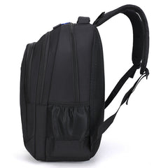 Premium Oxford Cloth Business Backpack - Large Capacity 15.6" Laptop Bag, Wear-Resistant Travel Daypack for College & High School Students
