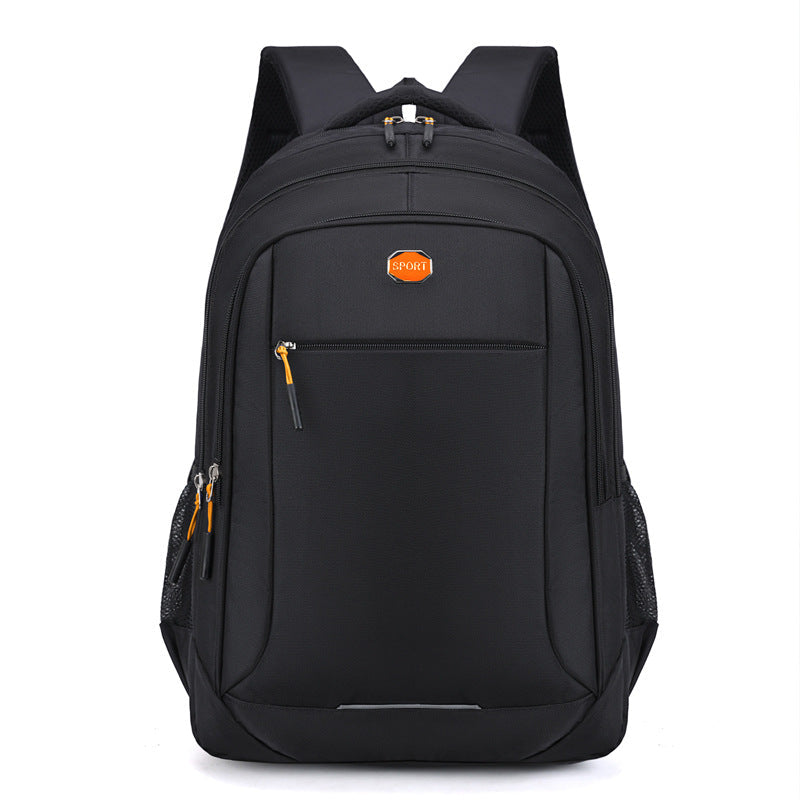 Premium Oxford Cloth Business Backpack - Large Capacity 15.6" Laptop Bag, Wear-Resistant Travel Daypack for College & High School Students