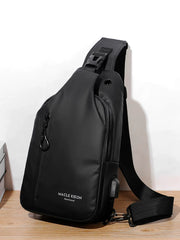 Waterproof Tactical Sling Bag for Men Durable Crossbody Chest Pack Slim Urban Shoulder Bag for Commuting Travel and Daily Use