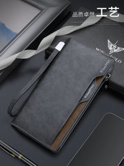 Emperor Paul Executive Men's Long Wallet: Multi-Slot Card Holder & Driver's License Clutch – Premium Gift for Husband & Boyfriend