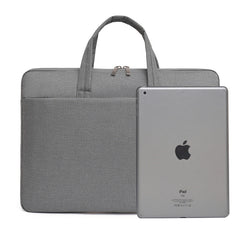 Minimalist Oxford Cloth Business Briefcase — Sleek 15.6" Laptop Handbag — Professional Men's Document Bag & Commuter Computer Case