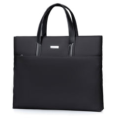 Professional 3-in-1 Oxford Business Briefcase — Multi-Functional Men's Conference Handbag — Waterproof Shoulder Crossbody Backpack for Travel & Office