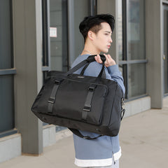 Water-Resistant Weekender Bag with Dry-Wet Separation – Large Capacity Travel Duffel for Gym, Business Trips, and Maternity Essentials