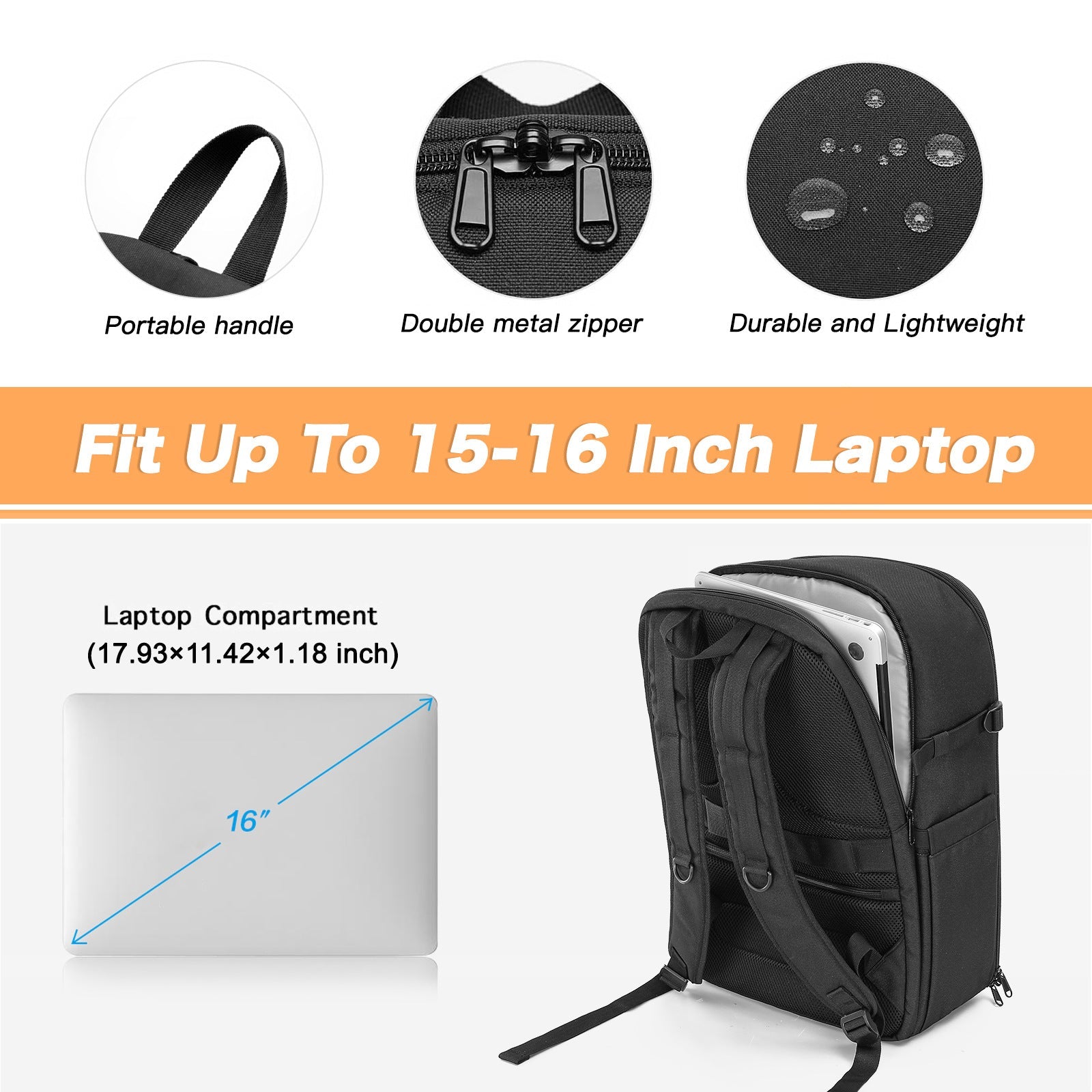 Professional Large Capacity Camera Backpack — Multi-Functional Drone and Laptop Bag — Water-Resistant Integrated Photography Pack for Outdoor Travel