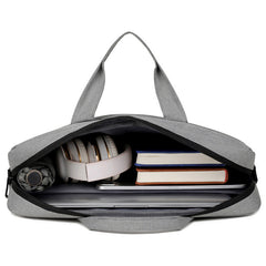 Professional 15.6" - 16" Laptop Briefcase — Large Capacity Business Shoulder Bag — Ready-to-Ship Standard Men's Work Bag for Office & Travel