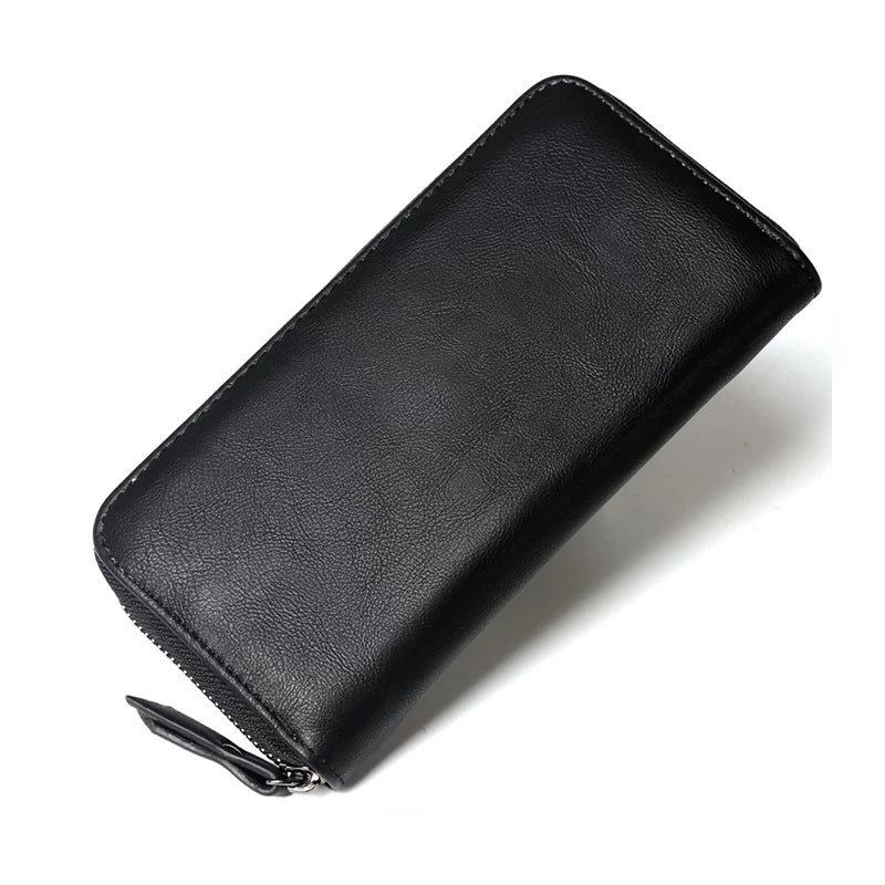Plaid Long Wallet: Multi-Card Phone Bag & Large Capacity Clutch with Zippered Coin Purse