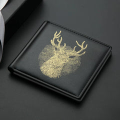Minimalist Student Bifold: Trendy Korean-Style Slim Wallet for Young Men (Available in Horizontal & Vertical Styles)