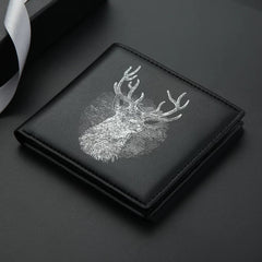 Minimalist Student Bifold: Trendy Korean-Style Slim Wallet for Young Men (Available in Horizontal & Vertical Styles)