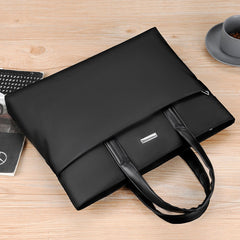 Professional 3-in-1 Oxford Business Briefcase — Multi-Functional Men's Conference Handbag — Waterproof Shoulder Crossbody Backpack for Travel & Office