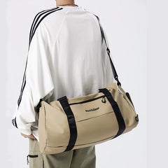 Water-Resistant Weekender Bag with Dry-Wet Separation - Large Capacity Travel Duffel for Gym, Business Trips, and Maternity Hospital Stays