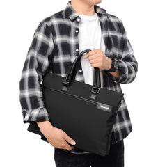Professional Multi-Functional Business Briefcase — High-Density Oxford Cloth Handbag — Waterproof Shoulder & Crossbody Computer Bag for Conferences & Corporate Gifts