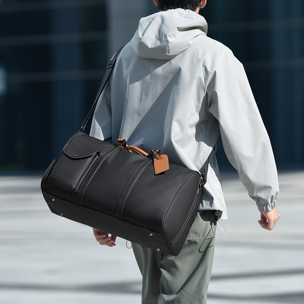 New Travel Bag Large Capacity Fitness Bag Business Men'S Bag Trendy Fashion Shoulder Bag Sports Crossbody Storage Wholesale