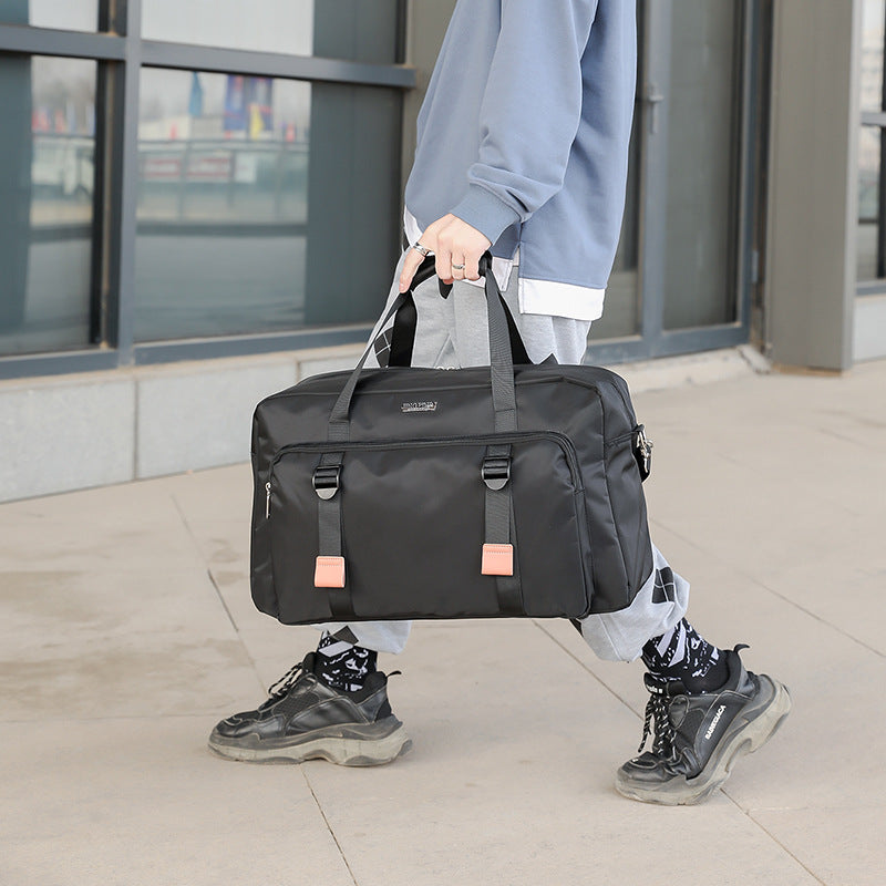 Water-Resistant Weekender Bag with Dry-Wet Separation – Large Capacity Travel Duffel for Gym, Business Trips, and Maternity Essentials