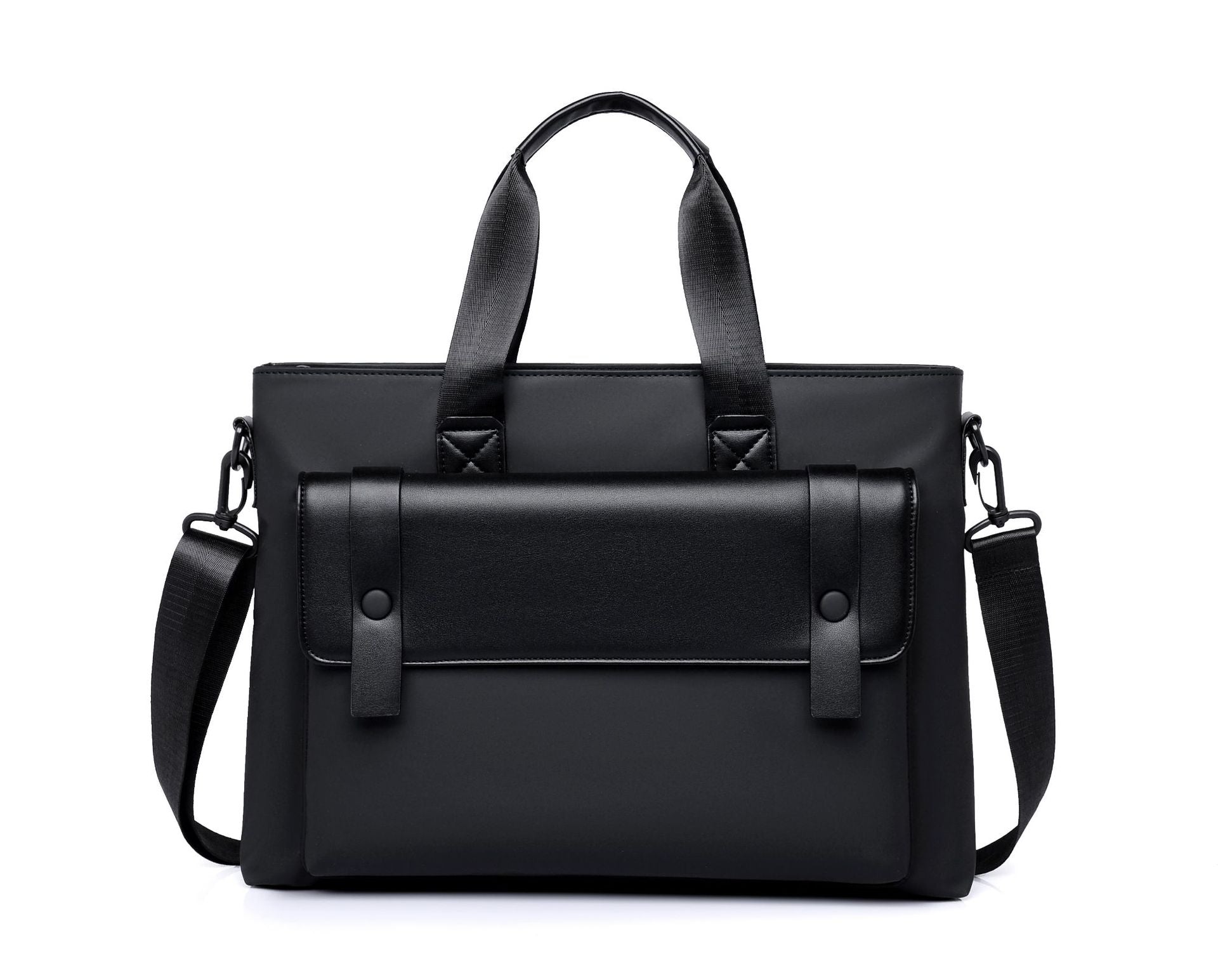 Lightweight Business Briefcase for Men | Water-Resistant Oxford Shoulder Bag | Large Capacity Laptop Messenger Bag for Professional Commuting