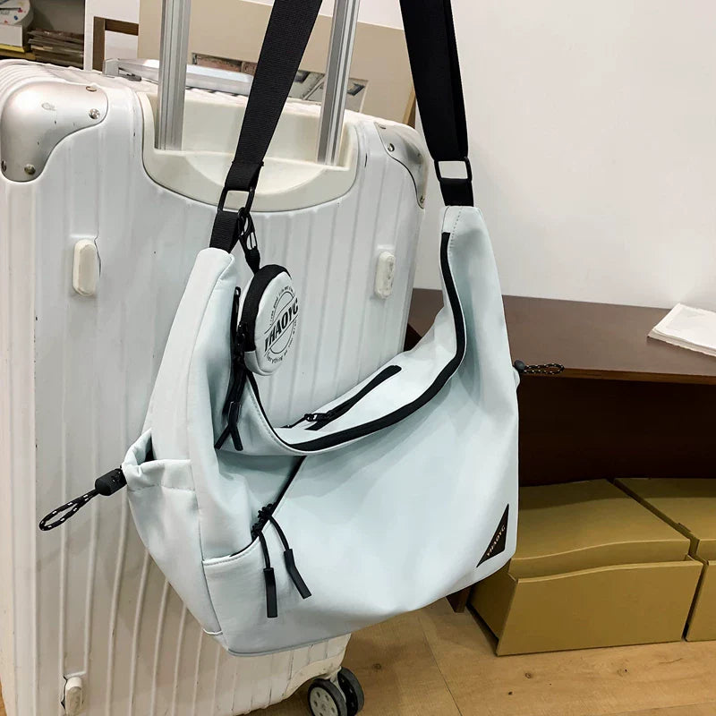 Crossbody Bag For Boys, Trendy Brand, Casual Commuting Shoulder Bag For Women, 2025 New Functional Cycling Messenger Bag, Men'S Backpack