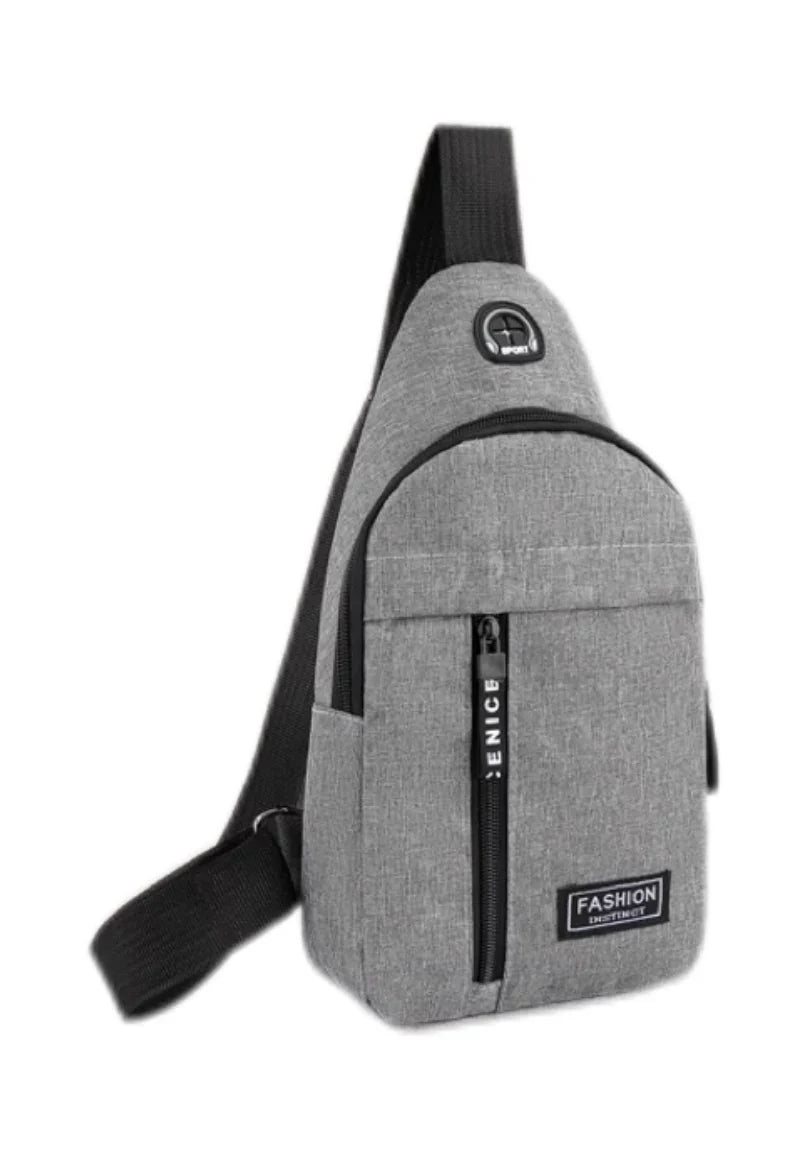 Waterproof Oxford Cloth Cycling Sling Bag Men’s Tactical Crossbody Chest Pack Versatile Small Shoulder Backpack for Outdoor Sports and Travel