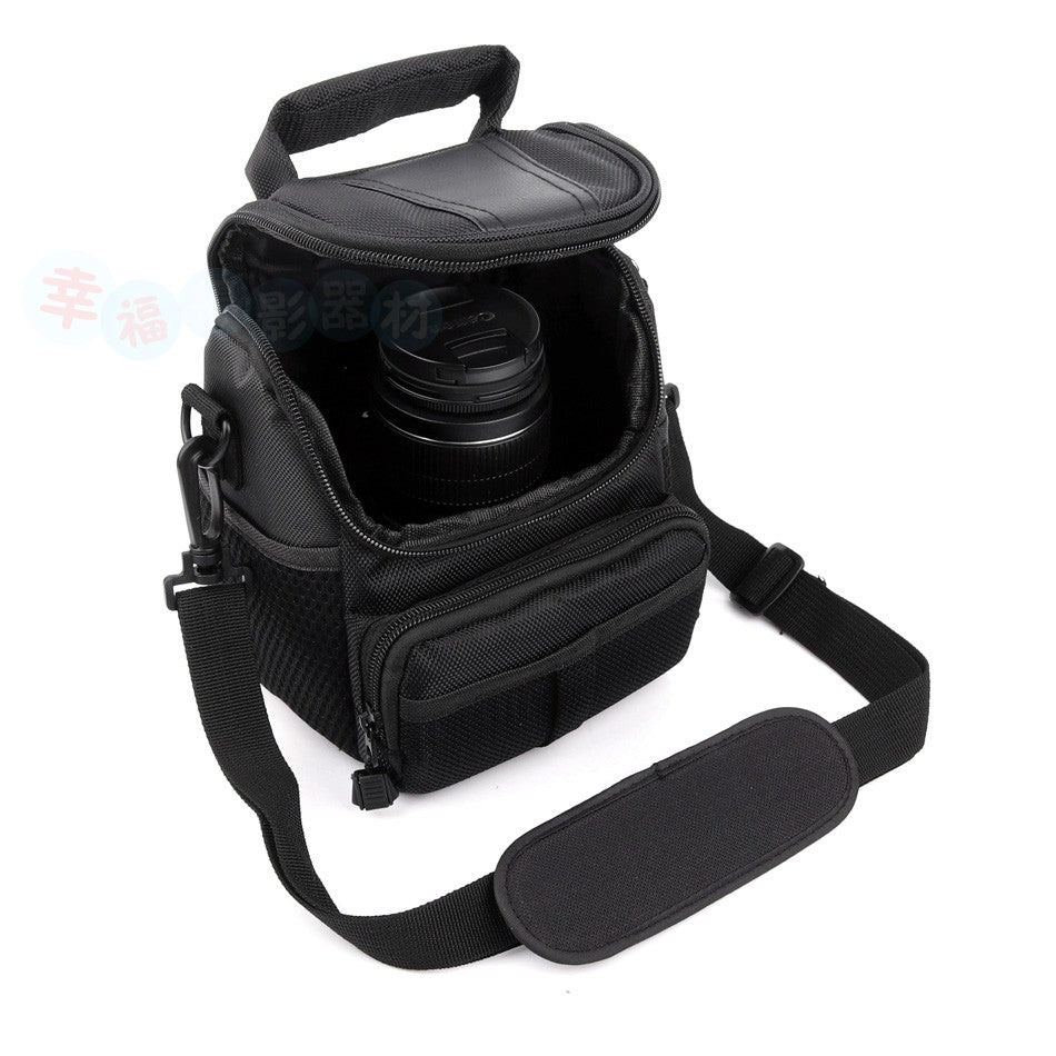 Compact Mirrorless & SLR Protective Shoulder Bag — Water-Resistant Photography Messenger — Portable Camera Case for Sony, Canon, Nikon, Fuji with Lens Storage