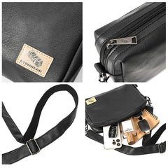 Retro Japanese-Style Small Square Messenger Bag - Minimalist Oxford Crossbody for Urban Commuting & Streetwear