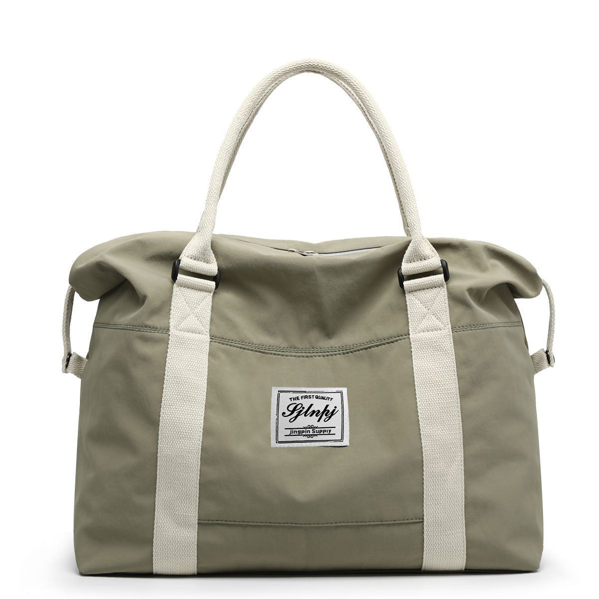 Water-Resistant Weekender Bag with Shoe Compartment - Large Capacity Travel Duffel for Business, Gym, and Maternity Hospital Stays