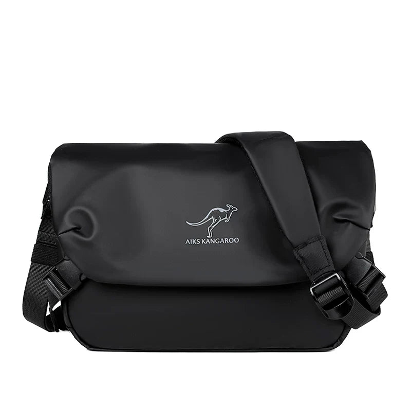 Waterproof Oxford Canvas Small Square Bag Japanese Streetwear Style Crossbody Shoulder Bag for Men and Women Minimalist Urban Commuter Sling