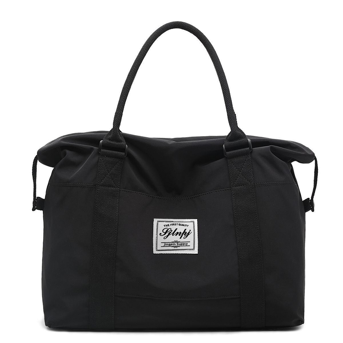 Water-Resistant Weekender Bag with Shoe Compartment - Large Capacity Travel Duffel for Business, Gym, and Maternity Hospital Stays